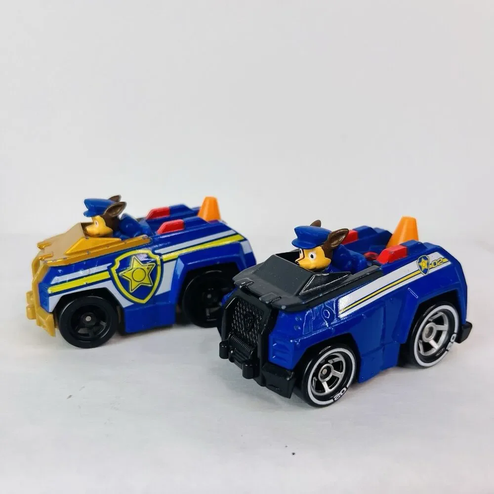 Paw Patrol Vehicle Lot Of 9 Chase Marshall Rocky Zuma Everest Rubble Skye